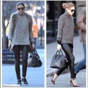 Daryl K Stretch Leather Classic Leggings